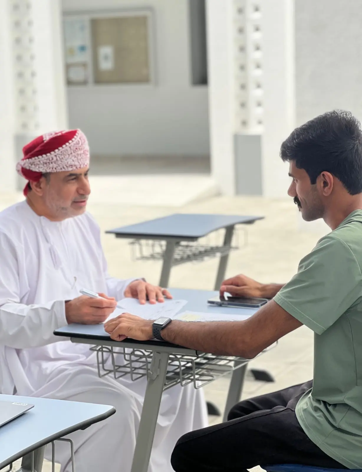 ملتقى لأولياء الأمور بمدرسة الشيخ جاعد بن خميس