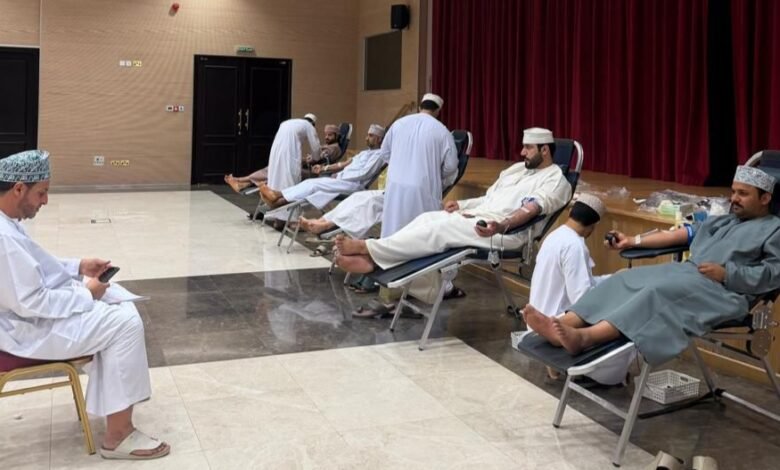 حملة للتبرع بالدم بولاية العوابي