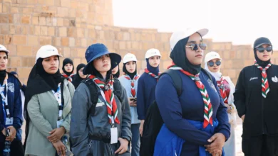 االلقاء الكشفي لجوالات جامعة التقنية