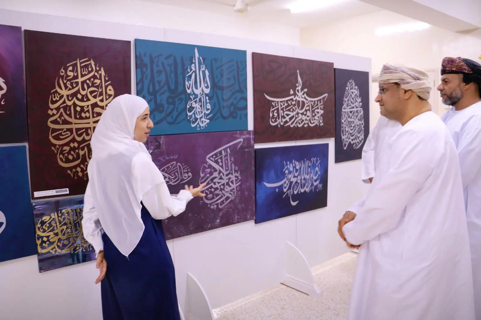 افتتاح معرض إثراء