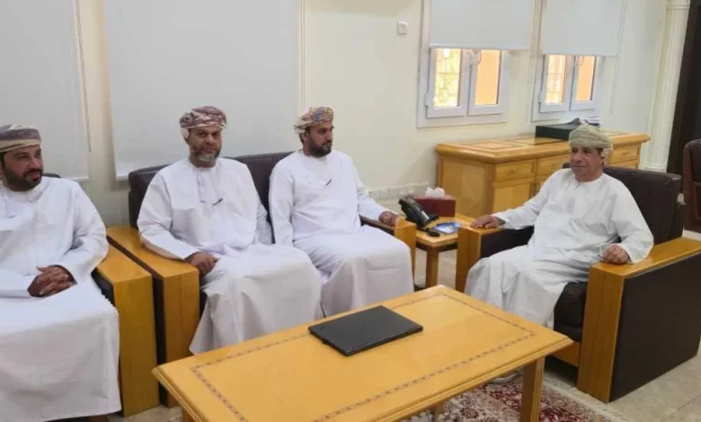 مشروع الألياف البصرية بولاية منح